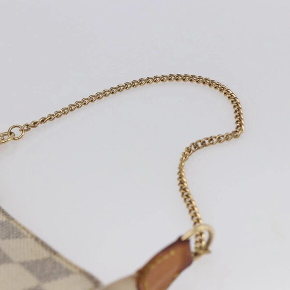 LOUIS VUITTON Damier Azur Mini Pochette Accessoires Pouch N63005 LV Auth 144622 - Picture 9 of 16